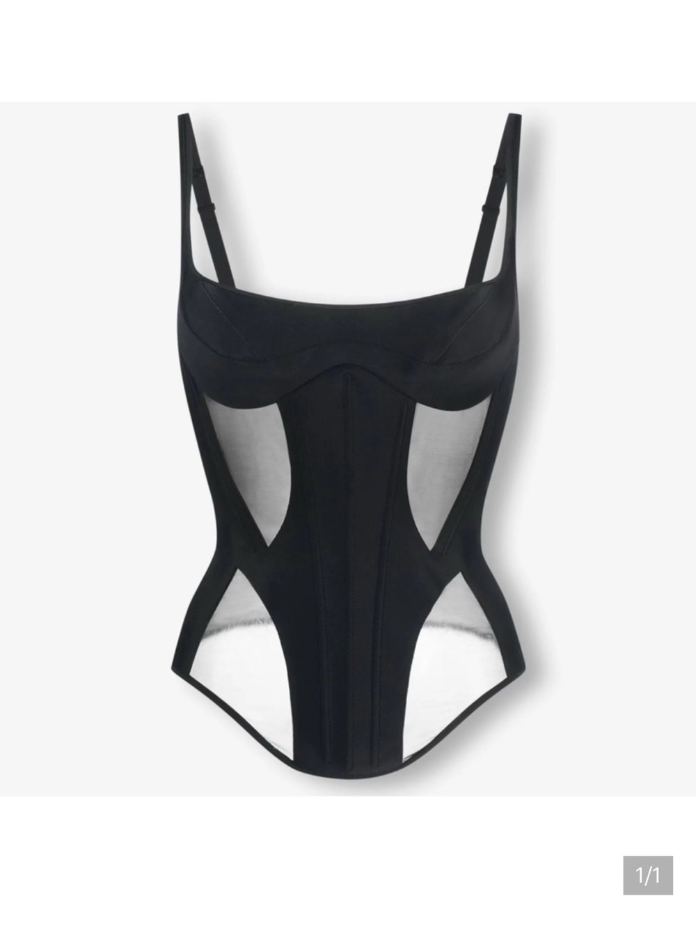 MILAN CORSET TOP NWT